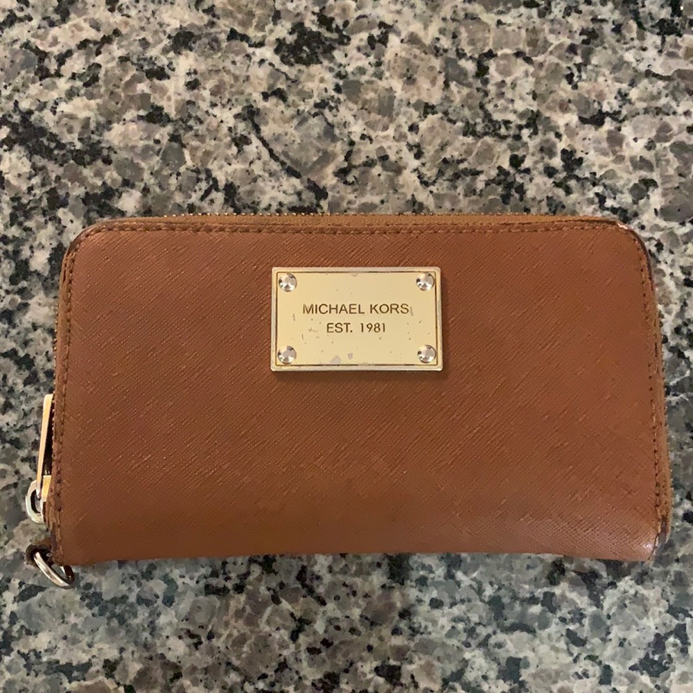Michael Kors brown wallet